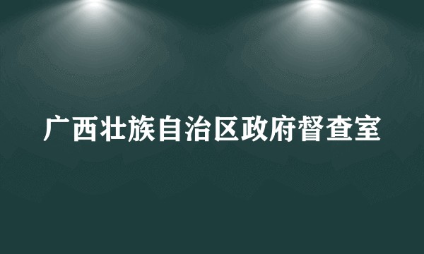 广西壮族自治区政府督查室