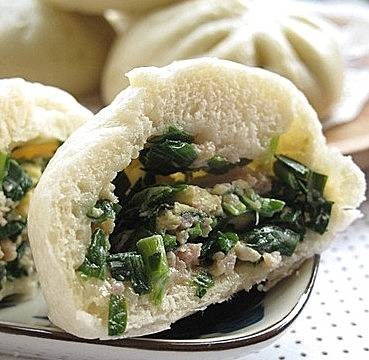 韭菜鸡蛋包子
