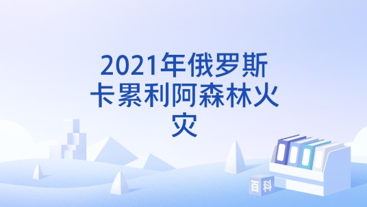 2021年俄罗斯卡累利阿森林火灾