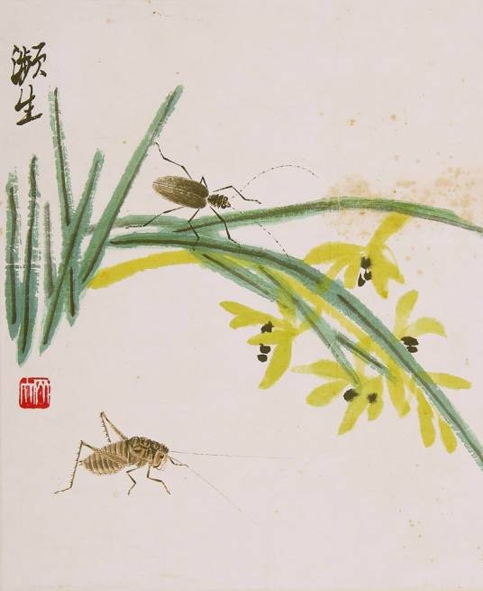 草虫（中国传统绘画中描绘昆虫题材的绘画类别）