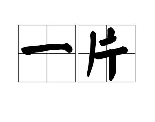 一片(汉语词语)