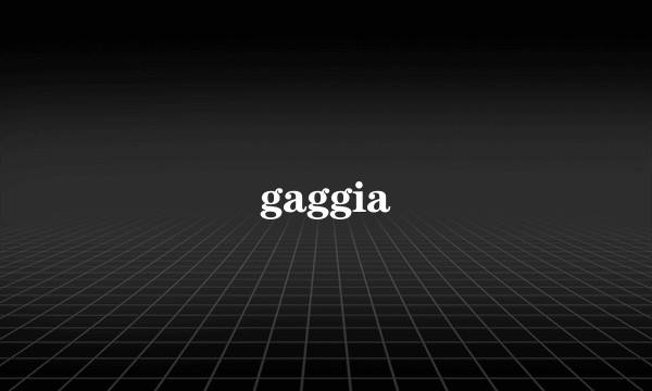 gaggia