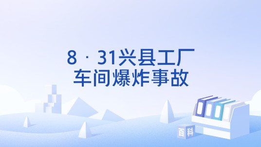 8·31兴县工厂车间爆炸事故
