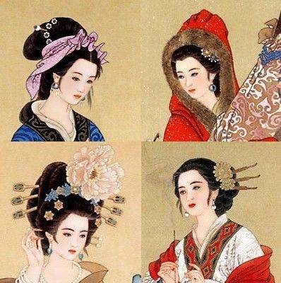 沉鱼落雁,闭月羞花