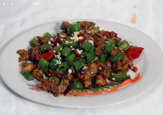 辣椒炒鸡