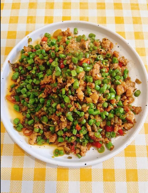 肉末豇豆