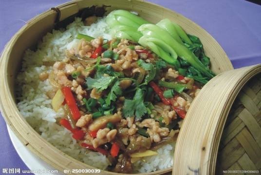 笼仔饭