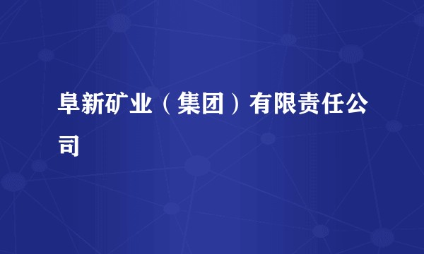 阜新矿业（集团）有限责任公司