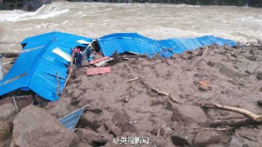 5·8泰宁县工地山体滑坡