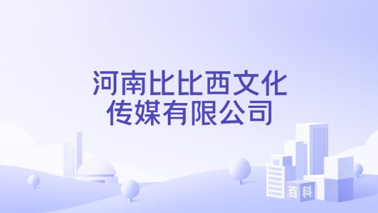 河南比比西文化传媒有限公司