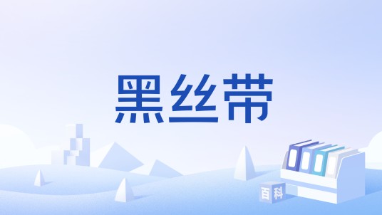 黑丝带（温州动车事故悼念物）