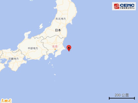 6·25日本本州东岸近海地震