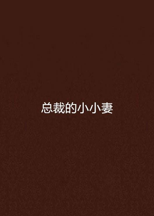 总裁的小小妻