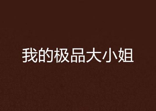 我的极品大小姐(属龙语所写的都市类网络小说)