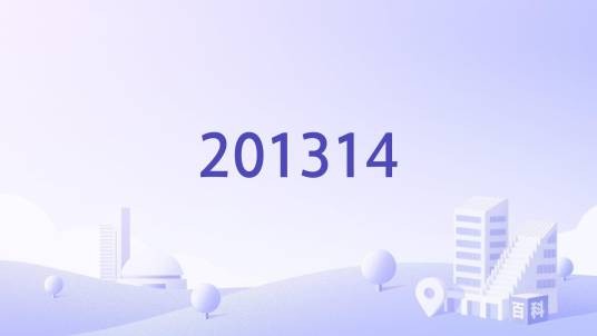 201314（邮政编码代码）