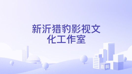 新沂猎豹影视文化工作室